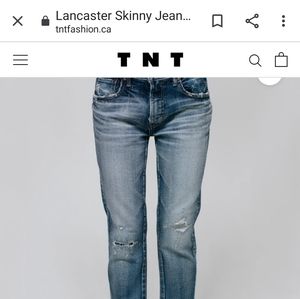 TNT- Moussy "Lancaster" made in Japan jeans 👖